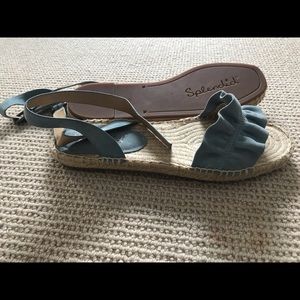 Light blue sandals
